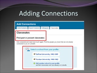 Adding Connections 