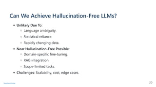 Understanding Large Language Model Hallucinations: Exploring Causes, Detection Methods, Prevention Strategies, and Ethical Implications for Reliable AI Applications