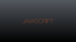 JAVASCRIPT
 