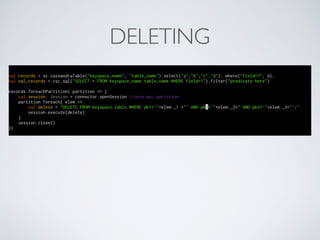 DELETING
 