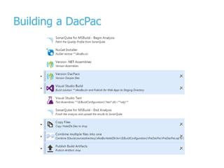 Building a DacPac
 