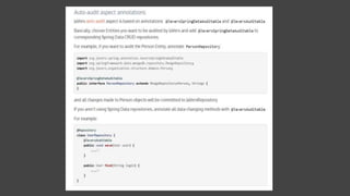  JaVers (Open Source) - Object auditing and diff framework