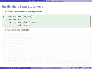 Metaclass Programming in Python