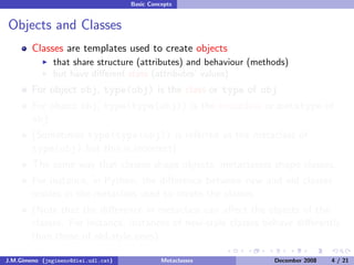 Metaclass Programming in Python