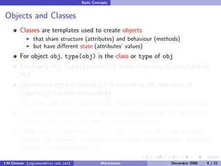 Metaclass Programming in Python