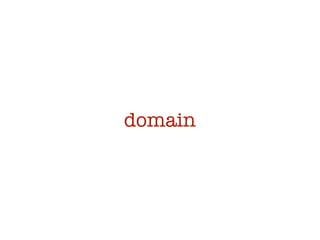 domain
 