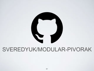 SVEREDYUK/MODULAR-PIVORAK
81
 