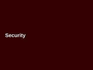 Security 
 