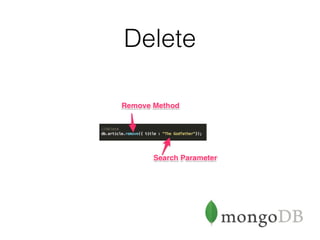 Delete
 