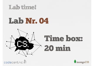 Lab time!

Lab Nr. 04
Time box:
20 min

 