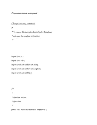 My java file