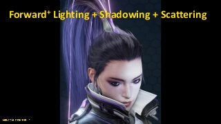 Forward+ Lighting + Shadowing + Scattering
 