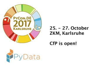 25. - 27. October
ZKM, Karlsruhe
CfP is open!
 