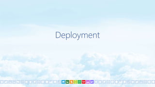 Deployment
 