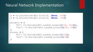Neural Network Implementation
 