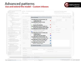 Use and extend the modelAdvanced patterns