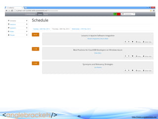 40 http://www.anglebrackets.org
 