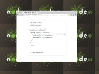 Node js - Enterprise Class