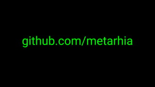 github.com/metarhia
 
