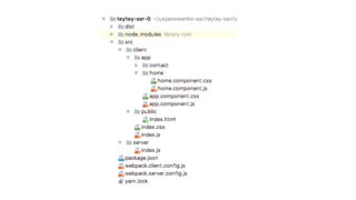 Node.js server-side rendering