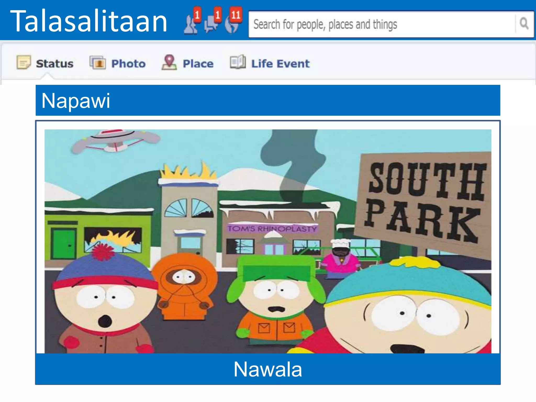 Talasalitaan
Napawi
Nawala
 