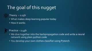 Introduction to Neural Networks and Deep Learning from Scratch