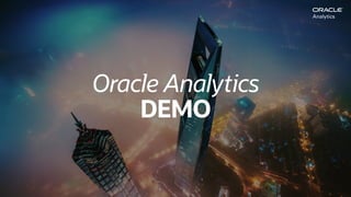 Oracle analytics Live - January 2021