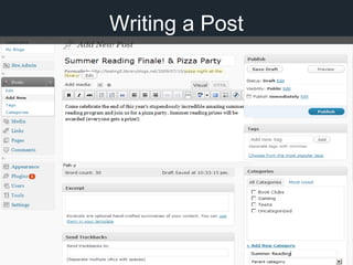 Writing a Post
 