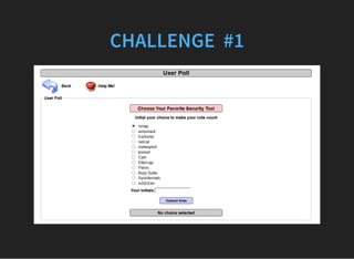 CHALLENGE  #1
 