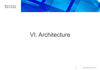 VI. Architecture