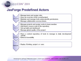 JasForge Predefined Actors 