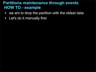 MySQL partitions tutorial