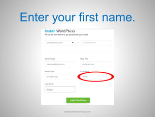 Enter your first name.
www.aimdynamicvp.com
 
