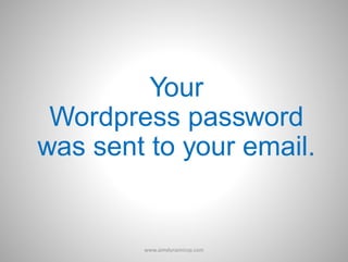 Your
Wordpress password
was sent to your email.
www.aimdynamicvp.com
 