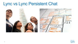 What’s new in Lync Server 2013: Persistent Chat