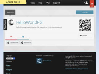 ADOBE	BUILD	
 