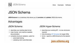 json-schema.org
 