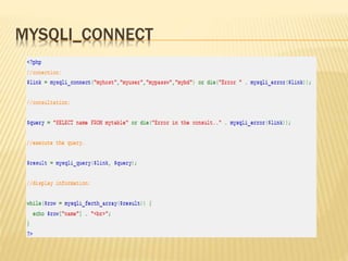 MYSQLI_CONNECT
 