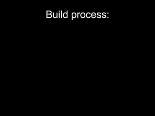 Build process: 