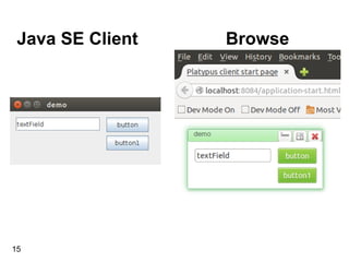 Java SE ClientBrowser15  