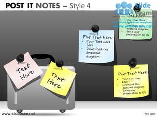 POST IT NOTES – Style 4




www.slideteam.net          Your Logo
 