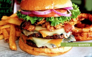 Improve quantity

 