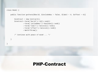 PHP-Contract
 