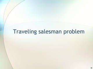 Traveling salesman problem 