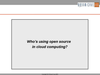 Open Source License Compliance In The Cloud