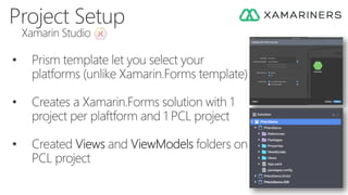 Xamariners: PRISM for Xamarin.Forms