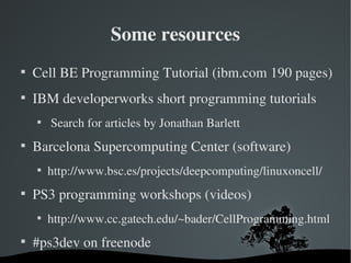 Programming the PS3