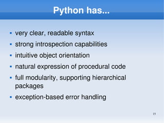 Python Intro