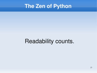 Python Intro
