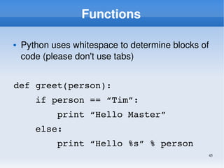 Python Intro